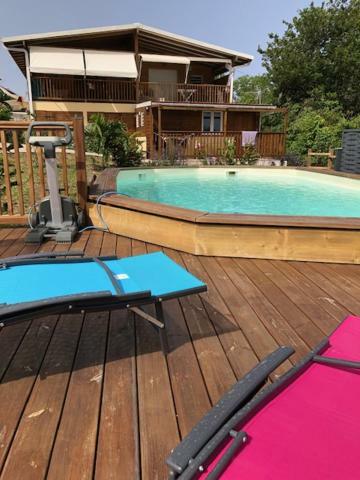 Gite Manguier Apartment บูญองต์ ภายนอก รูปภาพ